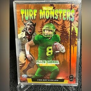 2024 WC Haunted Hits Turf Monsters Dillon Gabriel 1/1 Rookie